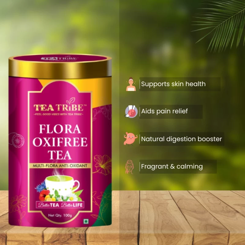 FLORA OXIFREE TEA (Tea for glowing skin)